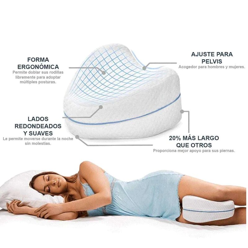 FlexiComfort™ - Almohada piernas Ortopédica