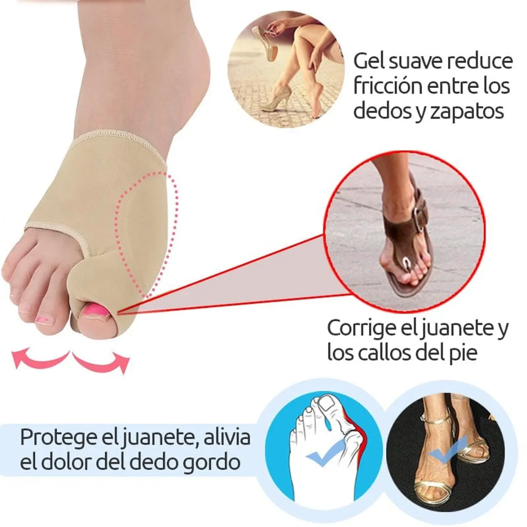 Corrector De Juanetes - Unisex Talla Única (1 par)